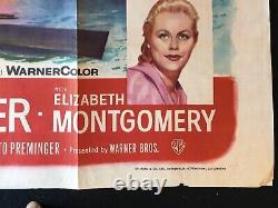 One Man Mutiny Original Quad Movie Poster Gary Cooper Otto Preminger 1955