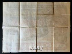 One Man Mutiny Original Quad Movie Poster Gary Cooper Otto Preminger 1955
