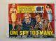 One Spy To Many Original Uk Quad Movie Poster