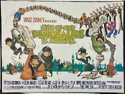 One of Our Dinosaurs is Missing Original Quad Movie Cinema Poster Disney 1975