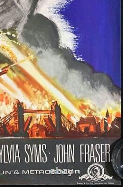 Operation Crossbow ORIGINAL Quad Movie Poster Sophia Loren John Mills 1965
