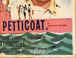 Operation Petticoat Original British Movie Quad Film Poster 1959 Cary Grant