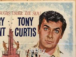 Operation Petticoat Original British Movie Quad Film Poster 1959 Cary Grant