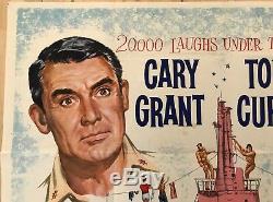 Operation Petticoat Original British Movie Quad Film Poster 1959 Cary Grant