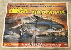 Orca Quad Movie Poster 1977