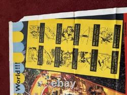Original 1959 THE BIG CIRCUS UK Quad Movie Poster Victor Mature Rhonda Fleming