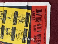 Original 1959 THE BIG CIRCUS UK Quad Movie Poster Victor Mature Rhonda Fleming
