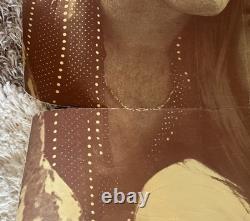 Original 1970 Love Story Ali MacGraw & Ryan O'Neal Quad Poster Folded