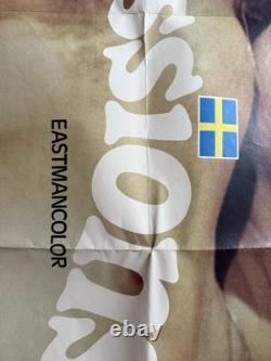 Original 1970s SWEDISH CONFESSIONS UK Quad Poster Eastmancolor Adult Rated