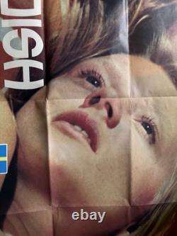 Original 1970s SWEDISH CONFESSIONS UK Quad Poster Eastmancolor Adult Rated