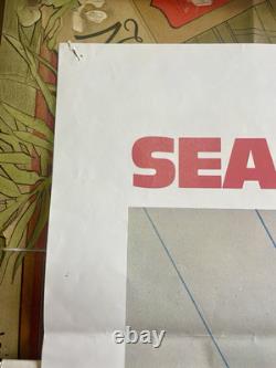 Original 1983 Bond NEVER SAY NEVER AGAIN UK Quad 30x40 Film Movie Poster Connery