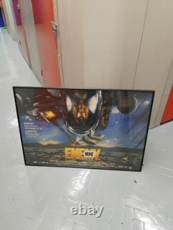 Original 1985 UK quad film poster for the science fiction movie Enemy Mine