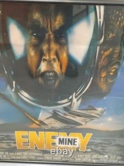 Original 1985 UK quad film poster for the science fiction movie Enemy Mine