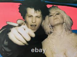 Original 1986 Sex Pistols Sid & Nancy Love Kills Portrait Quad Movie Poster