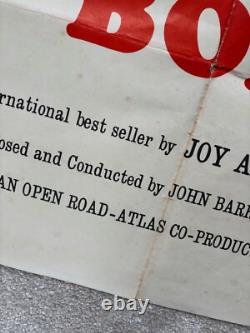 Original Born Free Quad Film Poster