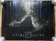 Original Film Poster, Batman Begins Uk Quad Size, 2005, Rare Teaser B/w