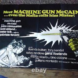 Original Film Poster MACHINE GUN MC CAIN 30X40