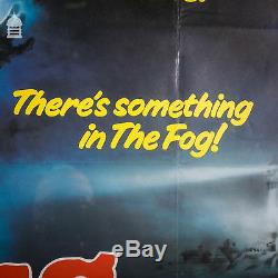 Original Framed THE FOG Quad Movie Poster