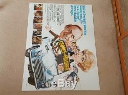 Original GEORGE AND MILDRED British Quad Film / Movie Poster Morris Minor