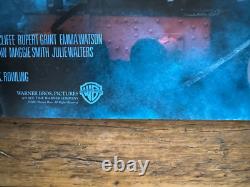 Original HARRY POTTER AND THE PHILOSOPHER'S STONE (2001) UK Quad Movie Poster