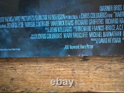 Original HARRY POTTER AND THE PHILOSOPHER'S STONE (2001) UK Quad Movie Poster