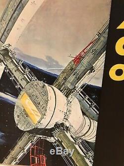 Original MGM 2001 A Space Odyssey (1968) British Quad Film/Movie Poster Style A