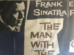 Original Man With The Golden Arm Quad 1955 Film Cinema Movie Sinatra Poster