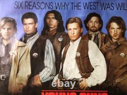 Original Movie Poster Young Guns 1988, Quad Size
