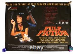 Original Pulp Fiction Quad Poster 1994 UK DS Double Sided Tarantino