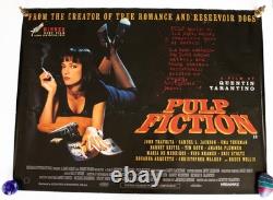 Original Pulp Fiction Quad Poster 1994 UK DS Double Sided Tarantino
