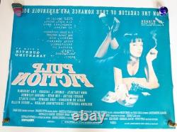 Original Pulp Fiction Quad Poster 1994 UK DS Double Sided Tarantino