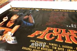 Original Pulp Fiction Quad Poster 1994 UK DS Double Sided Tarantino
