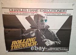 Original Quad Cinema Poster Rolling Thunder. 1977. #401
