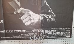 Original Quad Cinema Poster Rolling Thunder. 1977. #401