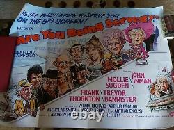 Original Quad Movie Poster Are You Being Served 1977