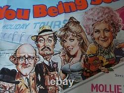 Original Quad Movie Poster Are You Being Served 1977