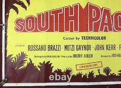 Original'South Pacific' Quad Movie / Film Poster, Rogers & Hammerstein