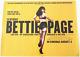 Original The Notorious Bettie Page Uk Quad Double Sided Film Poster 1970