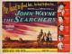 Original The Searchers, Uk Quad, Film/movie Poster 1956, John Wayne