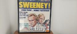 Original UK Quad Sweeney! Film Poster. 1977 Framed