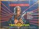 Original Uk Quad Folded Poster The Terminator 1985 Good Used Cond
