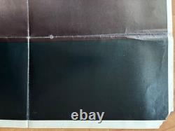 Original UK folded Quad Film Poster SCANNERS'81 good cond