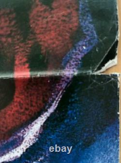 Original UK folded quad poster Nightmare on Elm Street part 2 good condition