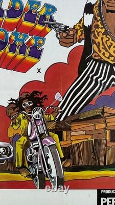 Original UK quad movie poster Harder They Come (R1977)