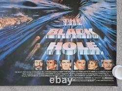 Original Unfolded / Rolled 1979 THE BLACK HOLE Quad Cinema Film / Movie Poster