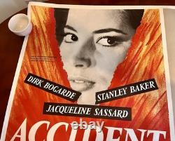 Original & Very Rare 1967 Accident & Just Like A Woman Duo Quad Poster