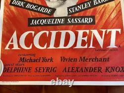 Original & Very Rare 1967 Accident & Just Like A Woman Duo Quad Poster