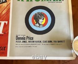 Original & Very Rare 1967 Accident & Just Like A Woman Duo Quad Poster