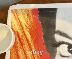 Original & Very Rare 1967 Accident & Just Like A Woman Duo Quad Poster