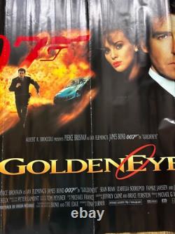Original movie Poster, Goldeneye, 1995, UK quad full size